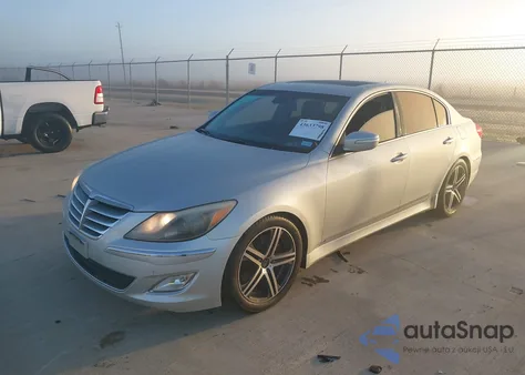 2012 Hyundai Genesis 5.0 R-Spec из США, поврежденный, VIN KMHGC4DHXCU168508